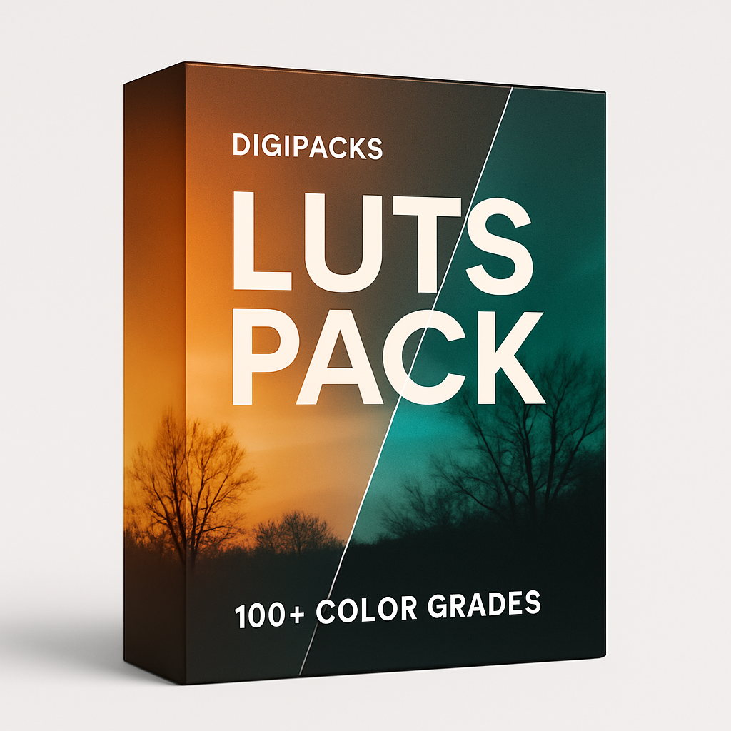 🎨 LUTs Pack – Pro Color Grading Presets for Reels, Shorts & Films