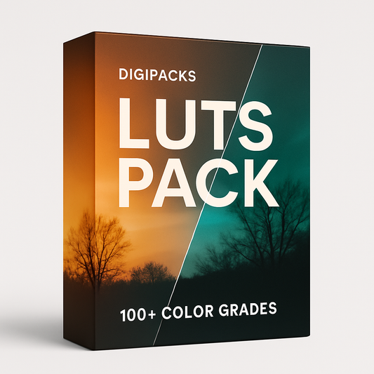 🎨 LUTs Pack – Pro Color Grading Presets for Reels, Shorts & Films