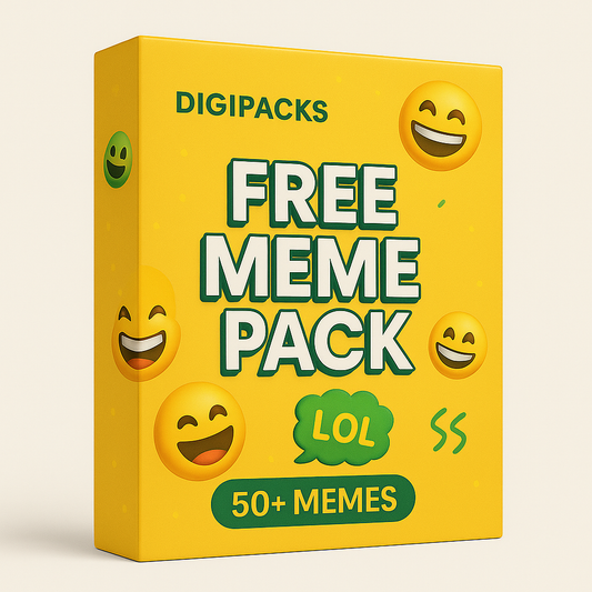 FREE Meme Pack – 50+ Trending Memes 😂
