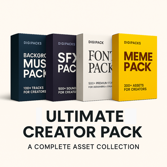 🎥 Ultimate Creator Pack – Everything You Need to Entertain & Engage